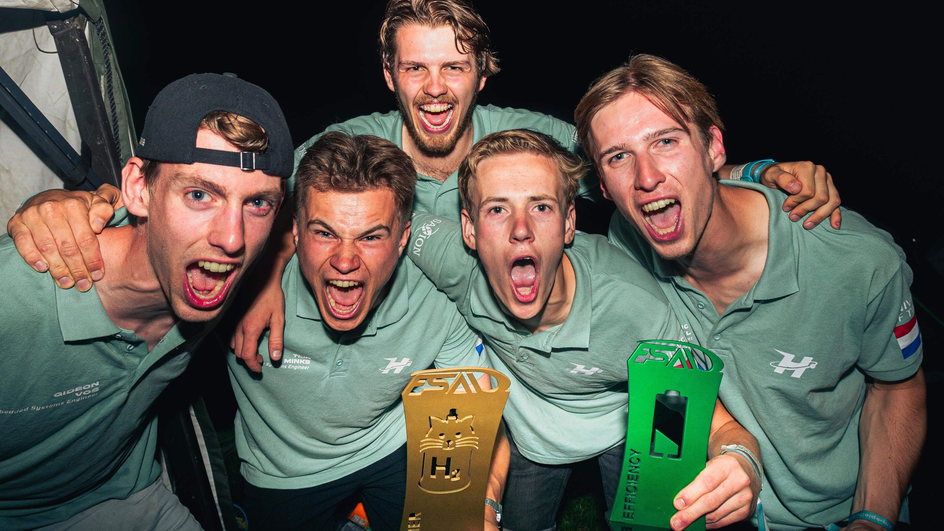 Nederlandse racestunt op Red Bull Ring: Twentse studenten scoren met eigen bolide op waterstof